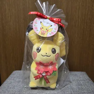 For You! 피카츄와 그라시데아 꽃 봉제 인형
