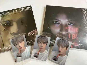 재중 Beauty in chaos 2매 and 트레이딩 카드 3매