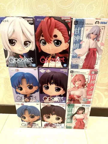 님 댁의 인연 맺기 피규어 수성의 마녀 피규어 세일러문 피규어 9개