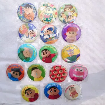 짱구는 못말려 캔뱃지 16종류