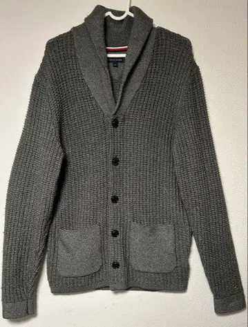 TOMMY HILFIGER 그레이 가디건 M 사이즈