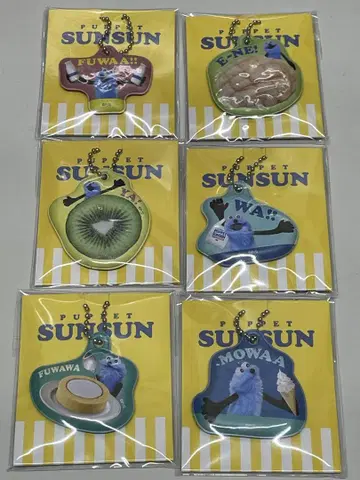 퍼펫 스슨 로손 오리지널 참 6종 컴플리트 세트