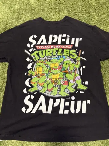 SAPEur 사풀 터틀즈 T셔츠