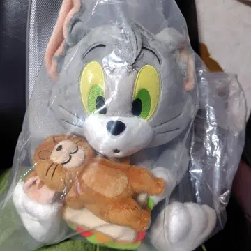 [미개봉 새상품] 제일복권 톰과 제리 맛있는 매일 B상 봉제 인형