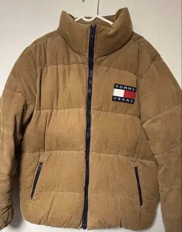 TOMMY JEANS 코듀로이 다운 자켓 M