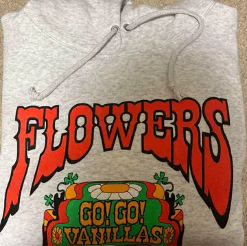 FLOWERS go!go!vanillas 후드티 XL