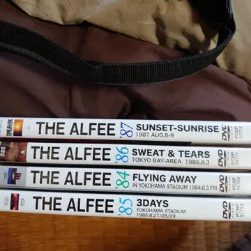 THE ALFEE 4 DVD 세트 1984-1987년