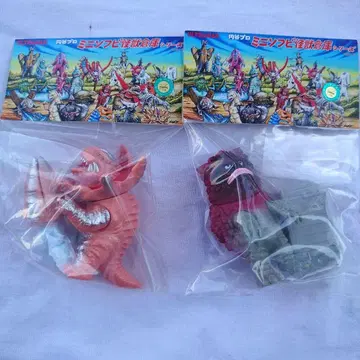 MAXTOY 미니 소프비 괴수 창고 시리즈 가라몬 가보라 2종 세트