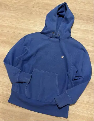 90년대 CHAMPION 리버스 후디 후드티 눈 미국제 M