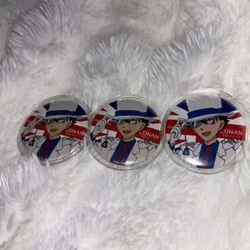명탐정 코난 괴도 키드 캔뱃지 세트
