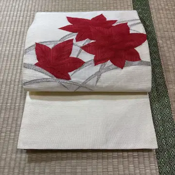나고야 오비 마쓰바 북 패턴 여름 오비 A100