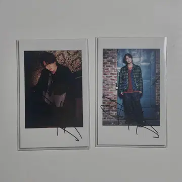 아라키 폴라로이드풍 컬렉션 사인