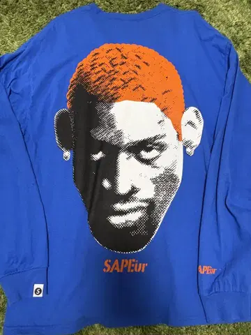 SAPEur 끈 조임 긴팔 티셔츠