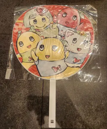 후낫시 응원 부채 (일본풍 패턴 후낫시)