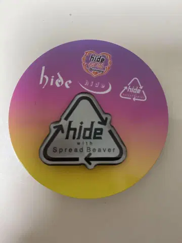 hide 핀즈 캡슐 60주년 3번째 로고