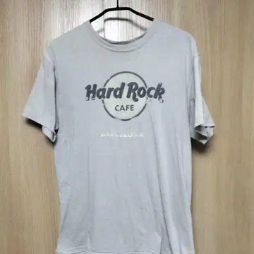 Hard Rock Cafe T셔츠 그레이 바르셀로나