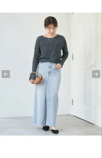 IENA upper hights/ DENIM SK 데님 스커트