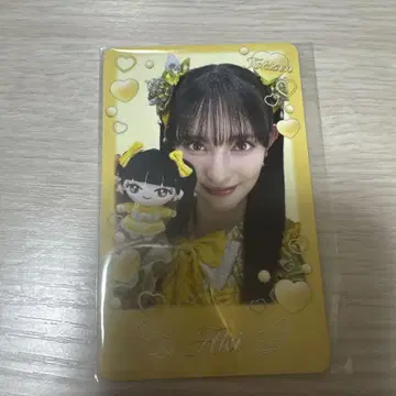 초 도키메키 선전부 스가타 아키 봉제 인형 폴라로이드 카드