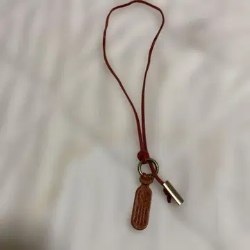 일비종떼 목걸이 펜던트 가죽