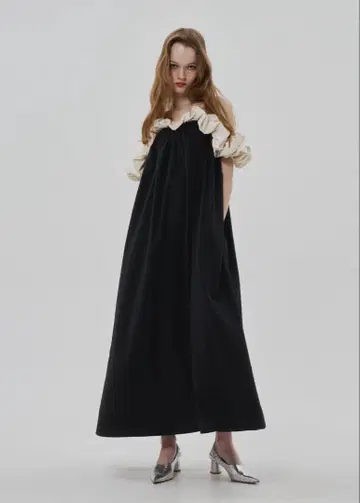 택 포함 THETOE the toe Erie Frills Onepiece
