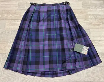 O'NEIL of DUBLIN 워스티드 울 퀼트 스커트