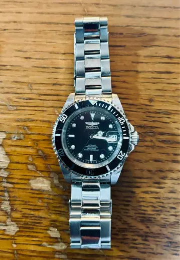 INVICTA 오토매틱 손목시계 블랙
