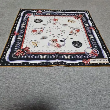 EMILIO PUCCI 코튼 스카프