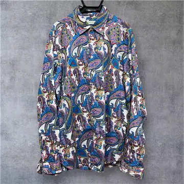 ETRO XL 페이즐리 무늬 셔츠