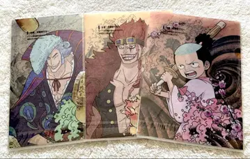 ONE PIECE 제일복권 클리어 파일 17종 30매 정도
