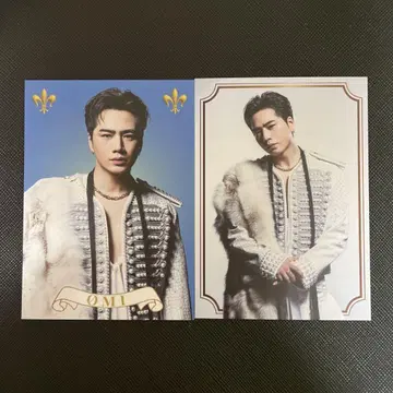 3대 KINGDOM 추가 굿즈 토사카 히로오미 포토 카드 2종류 세트