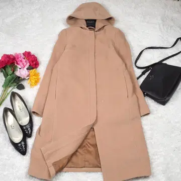 Y7513*저널 스탠다드 극상 울 롱 코트 베이지