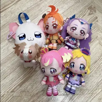 프리큐어 봉제 인형 5체 세트