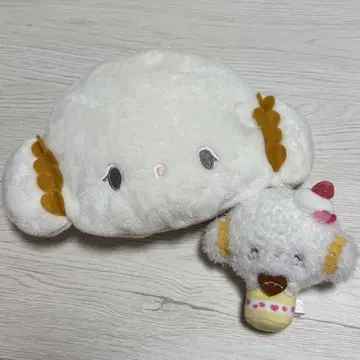 산리오 코기뮨 벌스데이 케이크 마스코트 복권 페이스 파우치