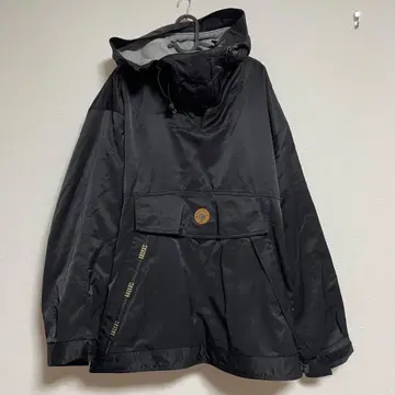 PELLE PELLE 펠레펠레 아노락 후드티 풀오버 블랙 L
