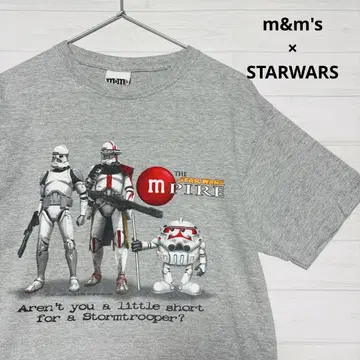 m&m's x STARWARS 멕시코제 프린트 티셔츠