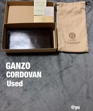 GANZO 간조 코도반 장지갑 중고품
