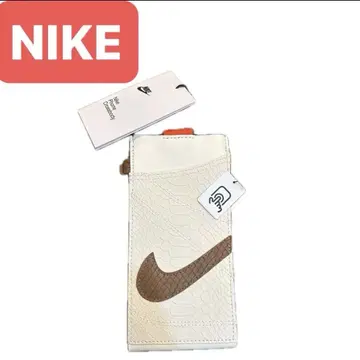 NIKE 스마트폰 홀더 화이트/브라운