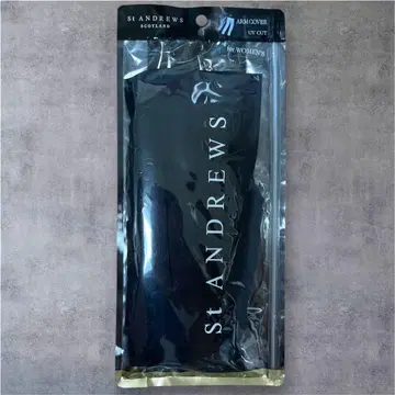 세인트앤드rews St ANDREWS 골프 여성용 암커버 블랙