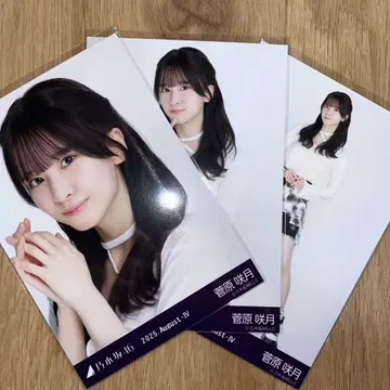 노기자카 브로마이드 스가와라 사츠키 라이브 t셔츠 카가와 컴프