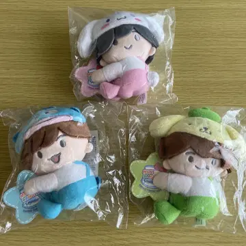 나니와단시 x 산리오 콜라보 마스코트 3세트