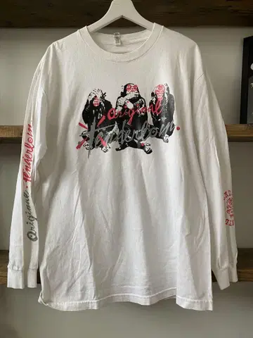 텐더 로인 롱T White L 사이즈
