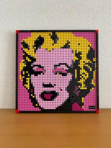 ( USED ) LEGO 레고 아트 앤디 워홀 마릴린 몬로