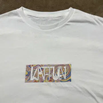 KAT-TUN 15주년 라이브 T셔츠 화이트