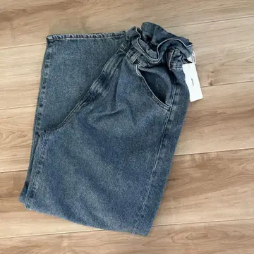 anuke Waist Tuck Denim 38 택 포함