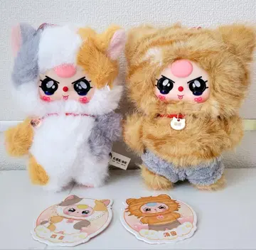 babythree 고양이 시리즈 울먹이는 눈 쌍둥이 세트 베이비스리