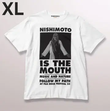 BEAMS x NISHIMOTO 후지 록 페스티벌 25 티셔츠