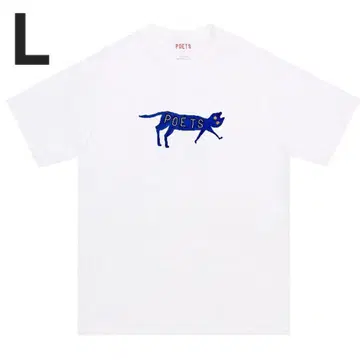 POETS CAT T-SHIRT (WHITE)