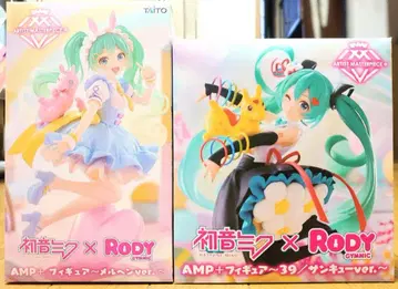 하츠네 미쿠 Rody AMP+ 메르헨 땡큐 피규어 2개 세트