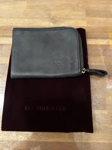 COCOMEISTER 다크 그레이 코인 케이스