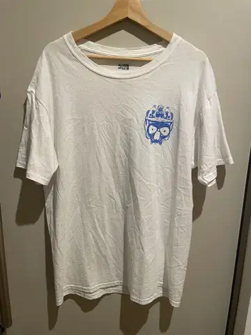 'aLaB' 백 프린트 티셔츠 화이트 SIZE L [일본 미발매]